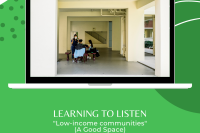 Learning to listen: “Low-income communities” (Photo by Ng Shi Wen)